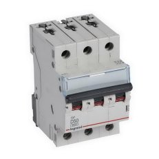 TX3 JISTIČ, 3 PÓLOVÝ, CHAR. D, 50A 6000A LEGRAND 403760