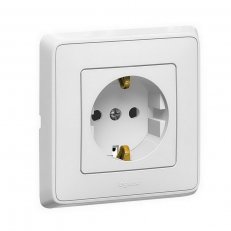 CARIVA ZÁSUVKA 2P+T SCHUKO S CLONKAMI BÍLÁ LEGRAND 773821