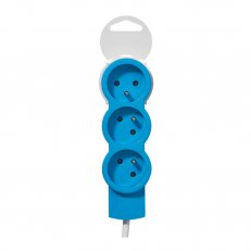 Legrand 050030 PRODLUŽOVACÍ PŘÍVOD OD 3X2P+T,1,5M MODRÁ