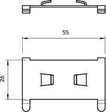 OBO 6062300 Svorka MKS/SKS KS MKS SKS FS