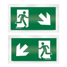 EsyLux EN10032578 Piktogram SLX 24 DISPLAY SYMBOL 2-SIDE DOWN RIGHT LEFT