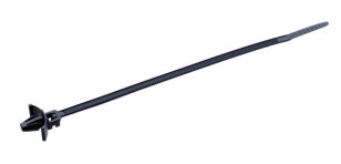 Vázací páska s příchytkou černá 140 x 3,5 mm (100 ks) CIMCO 181850