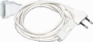 Prodlužovací kabel s Euro vidlicí a Euro