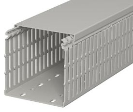 OBO LKV N 100100 Propojovací kanál LKV N 100x100x2000 kamenná šeď
