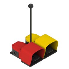 Dvojitý nožní spínač PC2-3, (PX20110+VFKIT20+PX10210+VFKIT21), IP53 PC2-3