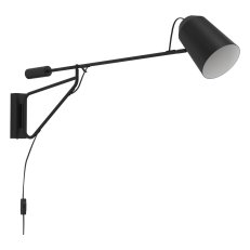 Nástěnné svítidlo LORETO 1 1xE27 černá/bílá 28W IP20 EGLO 900614