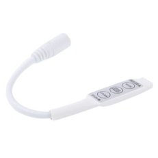 Ovladač pro RGB LED pásky manuální 3tl.,