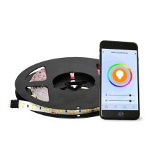 LED set RGB vč.RC,58xSMD/m,9,6W/m,IP20 ECOLITE DX-SMD5050-RGBW/5M/TUYA
