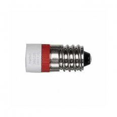 Schneider MTN395120 LED lampa E10, AC/DC 230V, červená