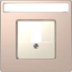 Centrální deska Merten D-Life Brushed Gold SCHNEIDER MTN4250-6051