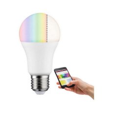 SmartHome ZigBee LED žárovka 9,3 W mat E27 2.700 - 6.500K RGB PAULMANN 50124