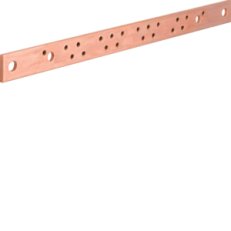 CU sběrna 30x5mm děrovaná délka 430mm HAGER UM30A1