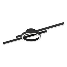 Stropní svítidlo AMANDOLO LED-CCT/RGB L-775 černá 23,5W IP20 EGLO 900953