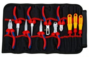 Svinovací taška na nářadí 11-dílná 290 mm KNIPEX 00 19 41