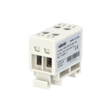 Svorka univerzální UK 16/2 A 85A 1pól AL/CU krytá šedá na DIN ELEMAN 1006652