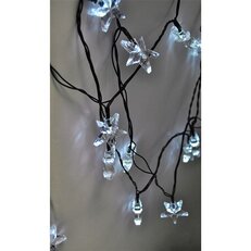 LED vánoční řetěz, hvězdy, 20 LED, 3m, přívod 3m, IP20, bílá SOLIGHT 1V30-W
