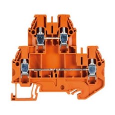 Dvoupatrová svorka WT 4 E oranžová WIELAND 58.504.7055.9