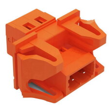 Konektor s pájecími piny CAGE CLAMP 2,5mm2 oranžová 2pól. WAGO 231-632/114-000