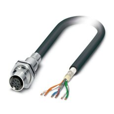 Přístrojový konektor zezadu stěny SACCBP-M12FS-6CON-M16/2,0-970 1429114