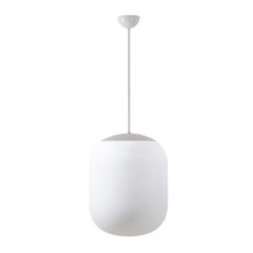 Závěsné LED svítidlo se skleněným stínidlem TANIA S2 41W IP40 DALI 4K bílá