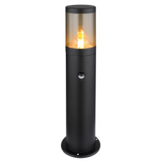 Venkovní svítidlo XELOO černá se senzorem 1xE27 60W 230V GLOBO 32015BSS