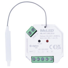ZigBee přijímač do krabičky pro spínání svítidel 2vodičové 1150 W/230 VAC