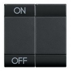 BTICINO MYHOME KRYTKA 2MODULOVÁ ANTRACIT  L4911M2AGN