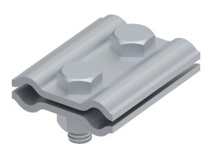 Spojovací svorka na drát 8/10mm, 2 šrouby M8x20 materiál StZn GROMTOR 104112