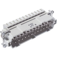 Vložka s připojením klecovou pružinou H-BE 24 SF MALE INSERT W. CLAMP SPRING