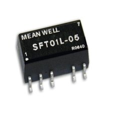 Měnič DC/DC modulový 1W 12V MEAN WELL SFT01L-12