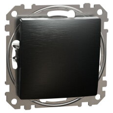 Přepínač křížový ř.7,LeštěnýTitan,Sedna Design/Elements SCHNEIDER SDD172107U