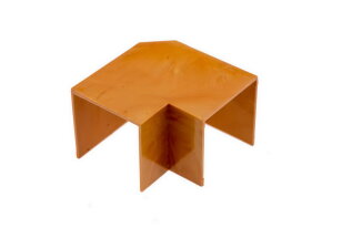 Úhel plochý 70x60mm, imitace dřeva světlá MALPRO 17060-8802