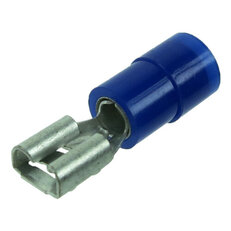 Objímka plochá poloizolovaná, průřez 1,5-2,5mm2 / 4,8x0,5mm PA OPP 2,5-45/PA