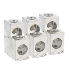 KIT 3 TERMINAL LUGS 2X2AWG2-600KCMIL