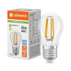 Světelný zdroj LED CLASSIC P DIM P 5.9W 865 Clear E27 LEDVANCE 4099854778421