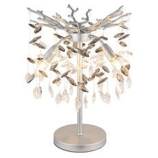 Stolní lampa QUEENA stříbro 3xE14, max. 40W 230V GLOBO 64138TS