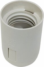 Plastová objímka LH-E27P White, GREENLUX GXOS613