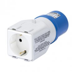 Gewiss GW64210  Zásuvkový adaptér IT/DE 2pól.+E 16A 230V 1x2pól+E DE