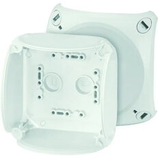 Prázdná skříň s neprůhledným víkem vestavný rozměr 83x83x55 mm HENSEL EB 04 G