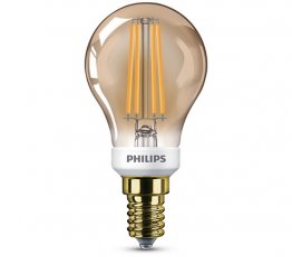 LED žárovka classic 32W P45 E14 2200K GOLD Philips 871869681415400