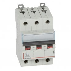 DX3 JISTIČ, 3 PÓLOVÝ, CHAR. C,50A 10000A/16KA LEGRAND 409259