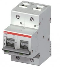 S802B-B125 jistič 2p char. B 125A s klecovou svorkou 16kA ABB 2CCS812001R0845