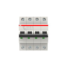 S204M-C13 4 fázový jistič 13 A char. C 10kA ABB 2CDS274001R0134