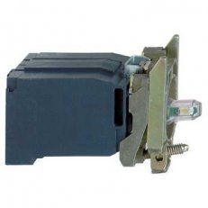 Schneider ZB4BV5D6 Polosestava objímky, 400 - 50 Hz, modrá