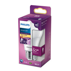LED žárovka PHILIPS LED Sensor 60W A60 E27 WW FR ND