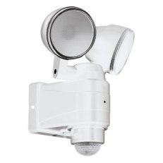 Venkovní nástěnné svítidlo CASABAS LED SENSOR bílá 7,5W IP44 EGLO 98194