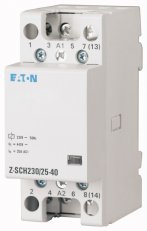 Eaton 248848 Instalační stykač, 230V~, 25A, 4vyp. kont. Z-SCH230/25-04