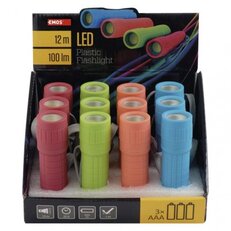 COB LED ruční svítilna P4706, 100 lm, 3x AAA, display box EMOS P4706