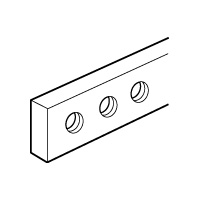 MĚDĚNÁ PŘÍPOJNICE 12X2 110A 0,99M LEGRAND 037388