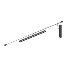 9333 - LIRA TES.L900 31W NERO RAGG.